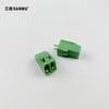 Terminal de soldadura para placa de circuito impreso (PCB), bloque de terminales de tornillo europeo KF129-2p, espaciado 5,0, se puede empalmar