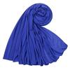 Bufanda Larga de Punto Monocromática para Mujer con Punta Larga Otoño e Invierno Algodón Merceizado de Alta Calidad Bufanda Resistente al Viento y a la Arena Bs82