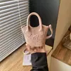 Bolso de Mano Infantil Estilo Coreano con Lunares y Oso, Muñeco de Peluche Lindo, Bolsa Cesta de Compras para Niña, Bolso Pequeño Cruzado Mini para Bebé