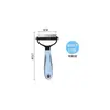 Pente desembaraçador para cães e gatos, para Golden Retrievers e gatos Teddy, remove pelos emaranhados, pelos soltos e pelos que caem, ferramenta universal para tosa de animais de estimação