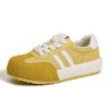 Zapatillas de Entrenamiento Alemanas de Suela Gruesa para Mujer, Nuevos Zapatos Casuales de Cuero Genuino Primavera/Verano 2026, Zapatos de Plataforma Populares, Zapatos Retro Versátiles y de Moda