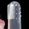 Dedais de Látex, Escovas de Dente para Dedos de Silicone, Produtos de Higiene Bucal para Cães e Gatos, Escovas de Dente para Pets