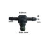 110 inyector common rail de inyección electrónica válvula solenoide conector de retorno de aceite 1 boquilla de inyección otros