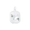 Novo Pingente Quadrado Borboleta Estéreo Estilo Chinês Prata de Lei S925 Material para Corrente de Clavícula Pulseira Acessórios de Prata DIY
