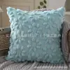 Funda de almohada de felpa acolchada nueva de fábrica, funda de cojín de almohada de girasol, margarita, flor de primavera, venta al por mayor