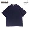 Linda Camiseta Masculina da Moda Retrô 250g Algodão Pesado Espesso Gola Redonda Manga Curta Ami Kaji Top Manga Ombro Larga Solta