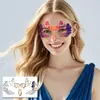 Plantilla para Pintar Caras de Niños Maquillaje de Escenario Cosplay Pintura Facial Esquina del Ojo Plantilla Hecha a Mano DIY