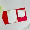 Convites de Casamento Transfronteiriços, Convites de Casamento, Envelopes, Convites para Banquete de Casamento, Cartões de Cumprimentos, Envelopes, Papel Carta Especial Espessado