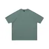 Camiseta Pesada Estilo Retrô Americano Reknat Masculina de Alta Qualidade, Caimento Solto, Camiseta Básica 300g Algodão Puro Manga Curta Pl1350