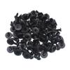 50 piezas sujetadores para parachoques de coche hebilla de plástico de nailon de 6 mm para sujetadores de clip de panel Toyota