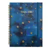 Planejador Semanal Inglês A5 Espiral Transfronteiriço 2026.7-2027.6 Caderno Personalizado para Agenda de Meio do Ano