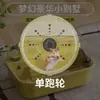 Gaiola de hamster de luxo extra grande com paisagismo, conjunto completo para hamsters dourados, gaiola de hamster espaçosa, suprimentos para animais de estimação