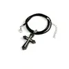 Collar para Hombre Europeo y Americano Colgante de Llama Retro Cruz Cadena de Suéter Hip-Hop Estudiante Joyería de Celebridad de Internet Venta al por Mayor