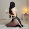 Ropa sexy para mujeres estilo abstinencia lencería erótica deseo puro uniforme pijamas cheongsam de abertura alta juego de rol mujeres