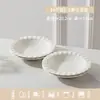Juego de Cuenco de Arroz Cerámico Blanco Minimalista de Gama Alta con Esmalte Bajo para Uso Doméstico, Nuevo Modelo 2026 Juego de Cuencos y Platos, Juego de Vajilla