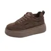 Zapatos de Caña Alta Esponjosos para Mujer Zapatos de Pan con Suela Gruesa 2026 Invierno Nuevos Zapatos de Algodón Cálidos Zapatos de Algodón con Plus de Terciopelo SL23M