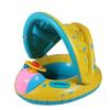 Anillo Flotador Inflable Grueso Extra Grande Desmontable con Parasol Asiento Infantil Anillo para Bebé Red Roja Flotador
