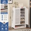Porta doméstica externa sapateira multicamadas grande armário para sapatos corredor interno bambu simples novo 2024 entrada