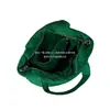 Bolsa Tote com Enchimento de Algodão Reciclado, Bolsa Transversal Rpet Tendência, Bolsa de Ombro com Costura Reciclada Rpet, Fábrica Personalizada