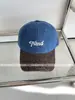 Boné de Baseball Jeans Patchwork Estampa de Leopardo Retro Coreano para Mulheres Novo Estilo 2026, Aba Larga Emagrecedor, Boné Bico de Pato Versátil