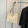 Bolsa de Cuadros Nube Estilo Nuevo 2026 Transfronteriza Moda Coreana Bolsa de Burbujas Tridimensional Versátil Gran Capacidad Bolso de Hombro Debajo del Brazo