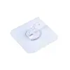 Gancho Fuerte Adhesivo Sin Taladro Transparente Sin Costuras Resistente a la Carga Pegatina de Gancho para Pared de Cocina Gancho Fuerte para Ropa