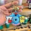 Novo Chaveiro Pingente Câmera de Projeção Ursinho de Desenho Animado Dia das Crianças Brinquedo Sacola de Presente Enfeites para Pendurar