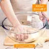 Horno de Microondas Grande y Pequeño y Recipiente Transparente de Vidrio para Huevo y Fideos Tazón para Fruta y Fideos Infantil Tazón para Ensalada Doméstico