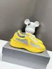 Sapatos casuais masculinos P novos sola colorida couro moda sapatos baixos fornecimento da estação independente AliExpress