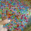 Adesivos de Gemas de Diamante de Cristal Colorido de 6MM para crianças, DIY de Cristal, Decoração para Carro, Adesivos de Strass