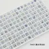 Rinestones para Uñas Dongzhou Corazón de Melocotón 5.5MM Base Puntiaguda Rinestones de Vidrio de Forma de Corazón de Colores Accesorios para Joyería DIY Decoración de Uñas Rinestones