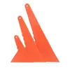 Raspador de Película para Ventanas Transfronterizo, Raspador de Película Triangular de Base Estrecha, Adecuado para Parabrisas de Automóviles/Camiones