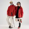 Chaqueta de Trekking Tres en Uno Estilo Bo Tong para Hombres y Mujeres con Forro Polar Resistente al Viento Impermeable Ropa para Exteriores Entrada al Tíbet Ropa de Montañismo Chaqueta Softshell