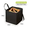Bolsa de Almacenamiento Colgante Triangular Transfronteriza de Gran Capacidad Portátil Artefacto de Almacenamiento para Perchas del Hogar