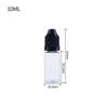 En Stock Al Por Mayor Muestra de Aceite Esencial para Mascotas de Nariz Puntiaguda 5ml Botellas Recargables, Botellas de Plástico Transparente Vacías tipo Exprimidor para Empaque de Perfumes
