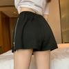 Pantalones Cortos Deportivos para Mujer 2025 Verano Nuevo Ins Tendencia Estilo Coreano Sueltos de Cintura Alta Casual Versátiles Ropa Exterior Pantalones de Pierna Ancha Línea A