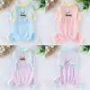 Ropa para Perros Mascotas Primavera y Verano Seda de Hielo Fresca Ropa de Cuatro Patas Malla Bichón Teddy Gato Ropa Fresca Ropa de Protección Solar