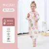 Saco de dormir para bebé con piernas y mangas desmontables, mameluco de fibra de bambú, pijama de verano para niños de gasa de algodón de bambú, antibacteriano Clase A
