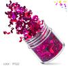 Amazon nota Música 12 colores mezclados maquillaje de uñas lentejuelas purpurina set joyería de uñas diamantes pegatinas para uñas