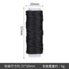 Hilo encerado plano para coser cuero a mano, rollo pequeño, para manualidades, disponible al por mayor.