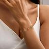 Europeu e Americano Transfronteiriço Simples Praia Férias Estilo Cor Óleo Soltando Flor Pulseira Kanklet Colar Primavera e Verão Moda Jóias para Mulheres