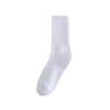 Calcetines de mujer estilo coreano, calcetines de longitud media, calcetines de algodón de color liso para primavera y verano, calcetines apilados de moda estilo japonés, medias de otoño e invierno, calcetines de mujer