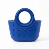 Bolso de Playa Eva Estilo Europeo y Americano para Exteriores Color Sólido Bolso de Mano Accesorios DIY Bolsa con Agujeros Moda Coreana Bolsa de Almacenamiento