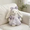 Solo Ropa de Muñeca/Ropa Hecha a Mano para Muñeca Conejo Jc Bonnie, Pijama, Vestido Mismo Estilo del Pequeño Libro Rojo, Conjunto para Muñeca de 32cm, Lindo