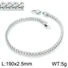Pulsera de Cadena Cubana Reversible Estilo Ins Transfronterizo Personalizada para Hombres y Mujeres, Cadena Hueso de Dragón Cuadrada de Acero Inoxidable Joyería para Parejas