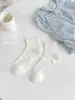 Medias de Seda para Mujer hasta la Pantorrilla, Calcetines de Malla Fina de Encaje Sin Costuras de Verano, Adecuados para Combinar con Zapatos de Cuero Pequeños, Venta al por Mayor desde Zhuji