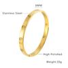 Fábrica directa snap pulsera de titanio con clavo cruzado joyería de alta gama para mujer al por mayor joyería transfronteriza que no se decolora