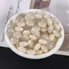 Cuentas de ábaco con brillo dorado, cuentas planas, cuentas trapezoidales de loto, colgantes de material de resina, pulsera y collar DIY al por mayor