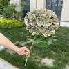 Flor artificial de hortênsia impressa em 3D única para casamento, decoração de casa, flor artificial no atacado