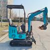 Excavadora de micro excavación con bomba de pistones, bajo nivel de ruido, construcción residencial, excavadora de micro ingeniería EZ-12